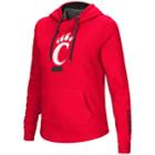 Women's Cincinnati Bearcats Crossover Hoodie, Size: Large, Dark Red