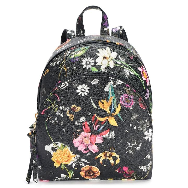 T-shirt & Jeans Charlotte Double Zip Backpack, Women's, Pink Ovrfl