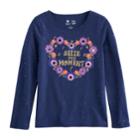 Disney / Pixar Coco Girls 4-7 Glittery Seize Your Moment Graphic Tee By Jumping Beans&reg;, Size: 5, Blue