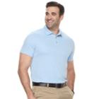 Big & Tall Van Heusen Air Ottoman Classic-fit Polo, Men's, Size: 3xl Tall, Blue