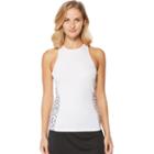 Women's Grand Slam Animal Print Golf Racerback Tank, Size: Large, Light Pink, Comfort Wear