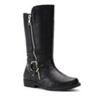 Rachel Shoes Northfield Girls' Riding Boots, Size: 1, Black