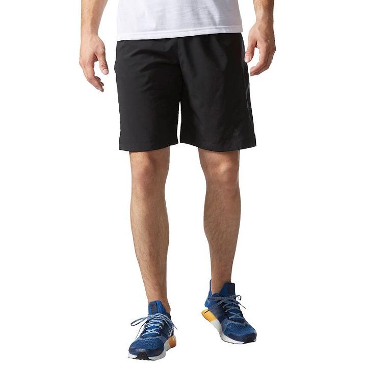 Men's Adidas Woven Climalite Shorts, Size: Large, Black