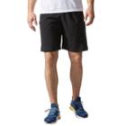Men's Adidas Woven Climalite Shorts, Size: Large, Black