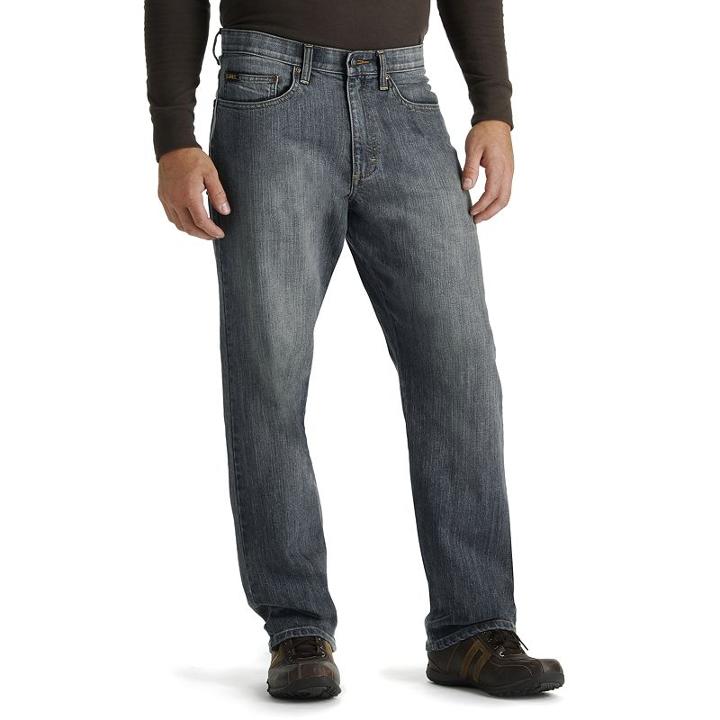 Big & Tall Lee Loose-fit Comfort Waist Straight-leg Jeans, Men's, Size: 44x32, Blue