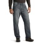 Big & Tall Lee Loose-fit Comfort Waist Straight-leg Jeans, Men's, Size: 44x32, Blue