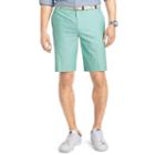 Men's Izod Flat-front Oxford Shorts, Size: 40, Brt Green