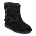 So&reg; Elderberry Women's Sweater Boots, Size: Medium (7.5), Black