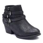 Sonoma Goods For Life&trade; Rosalind Women's Ankle Boots, Size: Medium (9), Black