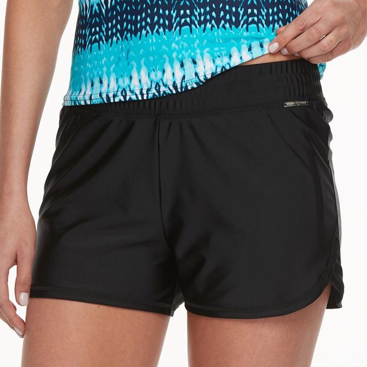 Women's Zeroxposur Knit Sport Swim Short, Size: 10, Ovrfl Oth
