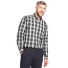 Men's Arrow Trail Blazer Classic-fit Plaid Button-down Shirt, Size: Medium, Lt Beige