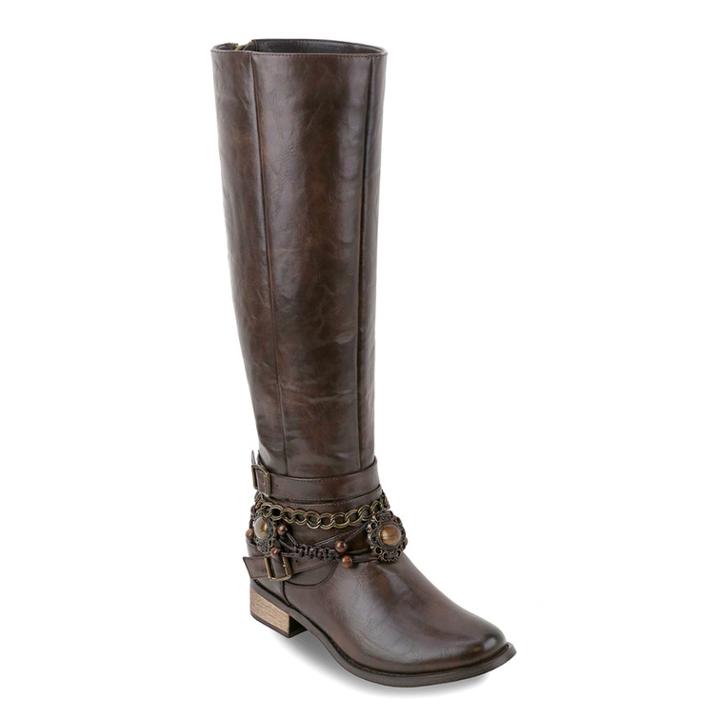 Olivia Miller Southaven Women's Riding Boots, Size: 8, Med Brown