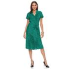 Women's Dana Buchman Notch Collar Dress, Size: Large, Med Green
