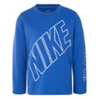 Boys 4-7 Nike Dri-fit Top, Size: 4, Med Blue