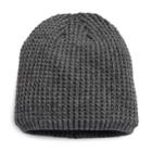 Men's Apt. 9&reg; Sherpa-lined Knit Cuffed Beanie, Dark Grey