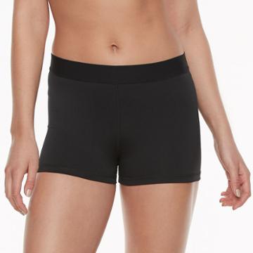 Juniors' So&reg; Basic Compression Shorts, Girl's, Size: Large, Black