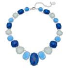 Dana Buchman Blue & White Inlay Necklace, Women's
