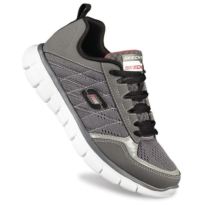 Skechers Synergy Power Switch Boys' Athletic Shoes, Boy's, Size: 11, Dark Grey