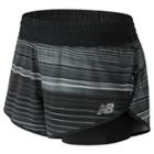 Women's New Balance Impact Printed 4 Running Shorts, Size: Large, Oxford