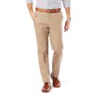 Men's Dockers&reg; Straight-fit Stretch Signature Khaki Pants D2, Size: 31x32, Dark Beige