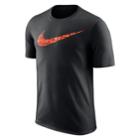 Men's Nike Training Tee, Size: Xl, Grey (charcoal)