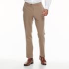 Men's Apt. 9&reg; Smart Temp Premier Flex Extra-slim Fit Dress Pants, Size: 38x34, Brown