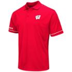 Men's Campus Heritage Wisconsin Badgers Blade Ii Polo, Size: Small, Red