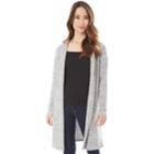 Juniors' Iz Byer Hooded Duster Cardigan, Teens, Size: Large, Light Grey