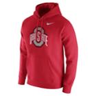 Men's Nike Ohio State Buckeyes Club Hoodie, Size: Large, Red