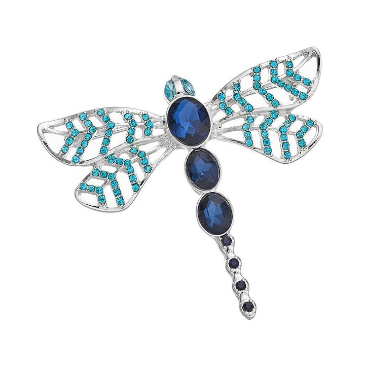 Dana Buchman Blue Dragonfly Pin, Women's