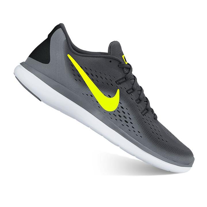 Nike Flex 2017 Rn Men's Running Shoes, Size: 13, Oxford