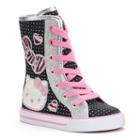 Hello Kitty&reg; Hannah Toddler Girls' High-top Sneakers, Size: Medium (9), Black