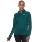 Women's Nike Flash Running Top, Size: Medium, Green