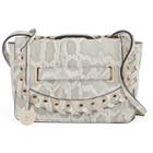 Jennifer Lopez Hailey Grommet Crossbody Bag, Women's, Antique White Python