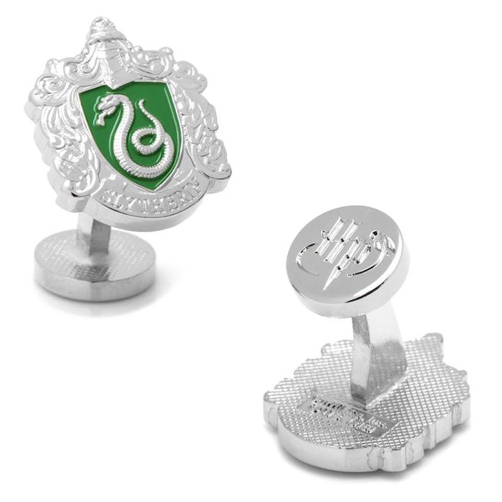 Harry Potter Slytherin Crest Cuff Links, Men's, Silver