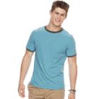 Men's Urban Pipeline&reg; Ultimate Ringer Tee, Size: Large, Blue (navy)