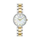 Bulova Women's Classic Two Tone Stainless Steel Watch - 98l226, Multicolor
