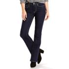 Women's Levi's&reg; Slimming Bootcut Jeans, Size: 31(us 12)m, Dark Blue