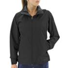 Women's Adidas Outdoor Prime Gore-tex Hooded Rain Jacket, Size: Xl, Black