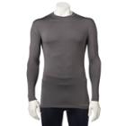 Men's Tommie Copper Recovery Compression Long-sleeved Shirt, Size: Xxl, Grey