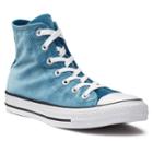 Women's Converse Chuck Taylor All Star Velvet High Top Sneakers, Size: 7, Blue Other