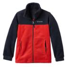 Boys 8-20 Columbia Fleece Flattop Ridge Jacket, Size: Small, Med Red