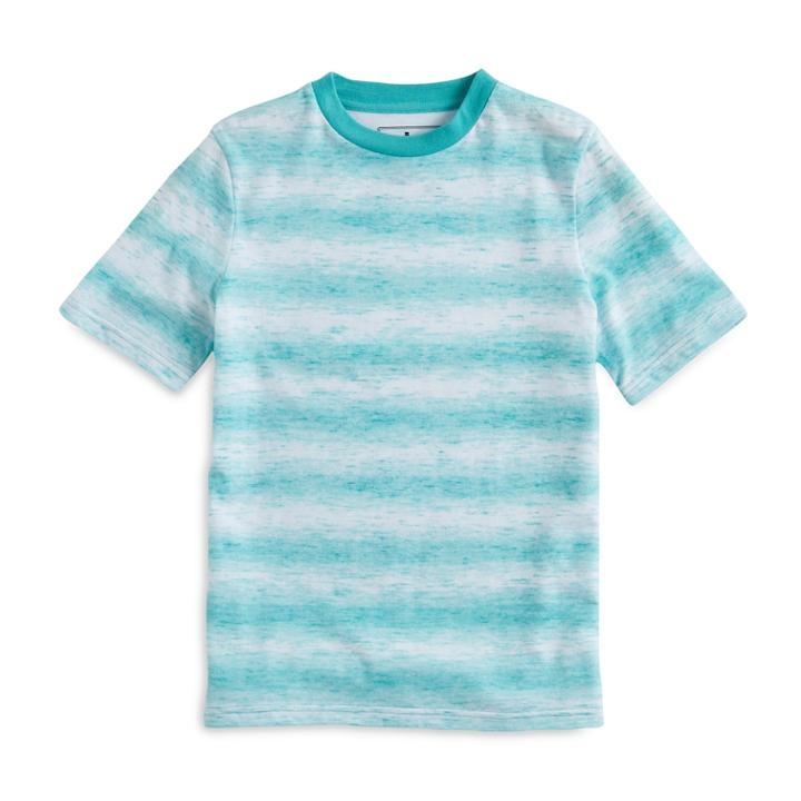 Boys 8-20 Urban Pipeline&reg; Striped Tee, Size: Xl, Turquoise/blue (turq/aqua)