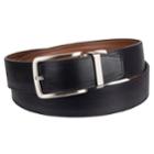 Men's Dockers Stitched Reversible Belt, Size: 40, Grey Other