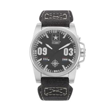 Wrist Armor Men's Military United States Army Watch, Black