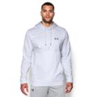 Men's Under Armour Armour Fleece Digi Textured Hoodie, Size: Small, White
