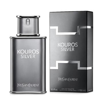 Kouros Silver By Yves Saint Laurent Men's Cologne, Multicolor