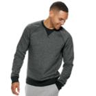 Men's Sonoma Goods For Life&trade; Modern-fit Supersoft Fleece Crewneck Pullover, Size: Xl, Black
