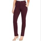 Women's Gloria Vanderbilt Amanda Classic High Waisted Tapered Jeans, Size: 16 T/l, Med Purple