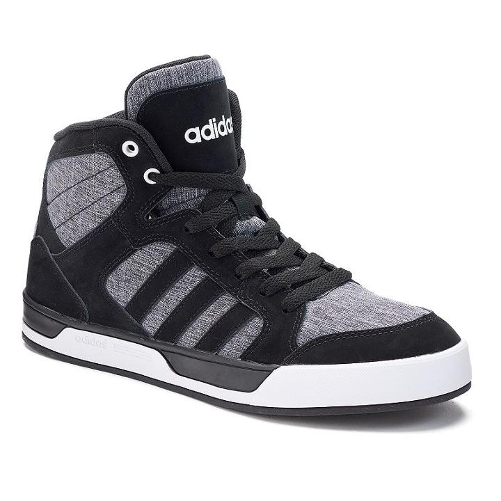 Adidas Neo Raleigh Mid Men's Shoes, Size: 11.5, Black